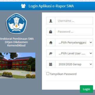 Jasa Setting E-Rapor Online SD, SMP, SMA, SMK (*Bonus VPS Windows 1 Bulan)